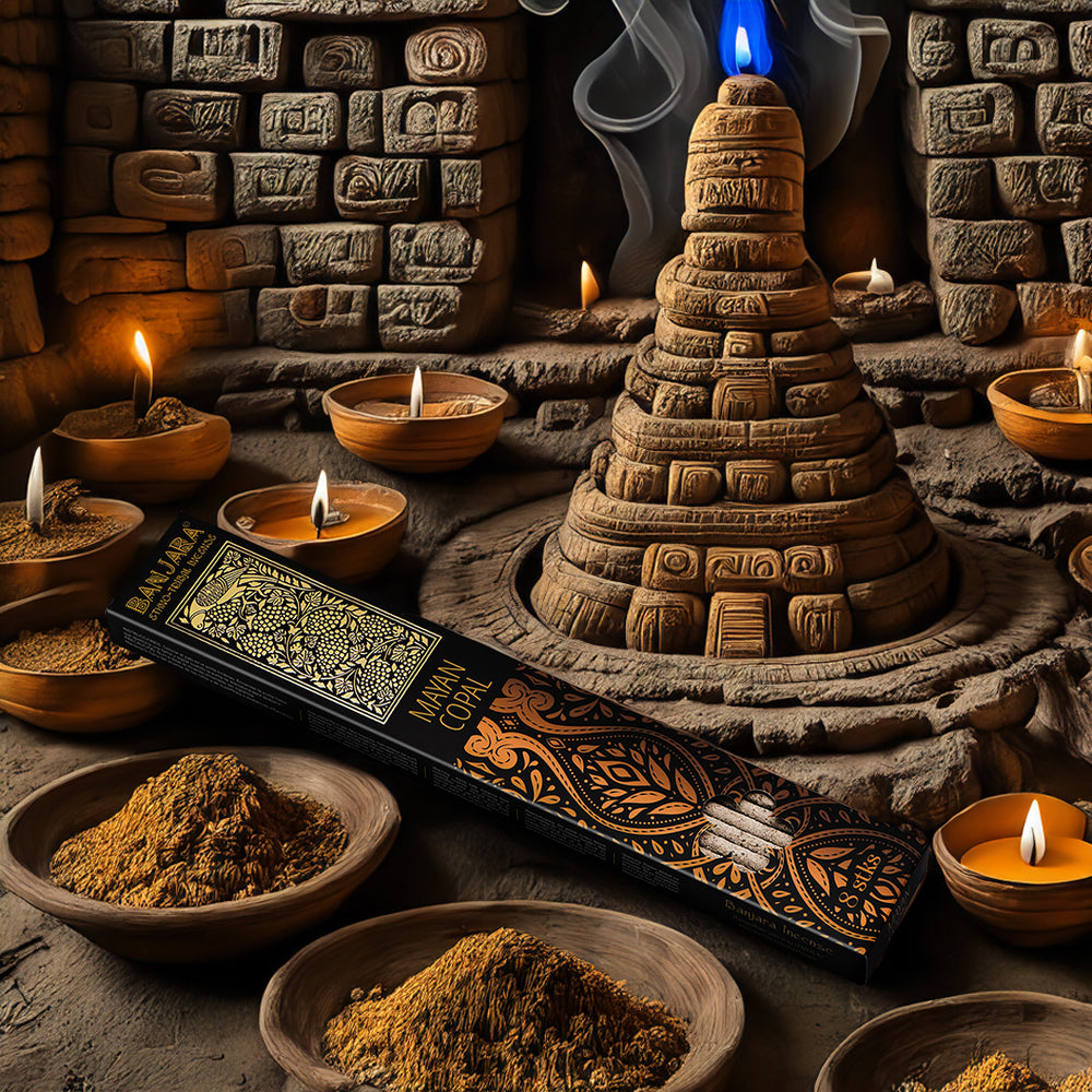 Incienso Natural Banjara Extra Largo - Copal maya