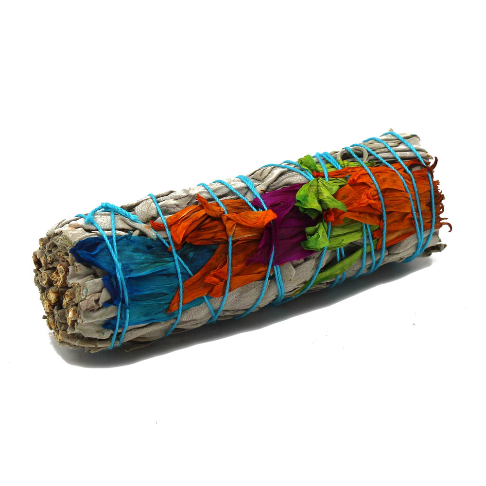 atado de Salvia Blanca - Ideal para Limpiezas Energéticas y Ritual de Energía Positiva