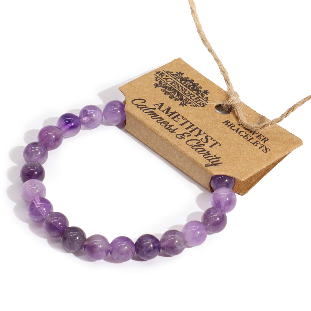 Pulsera de Amatista - Serenidad y Claridad