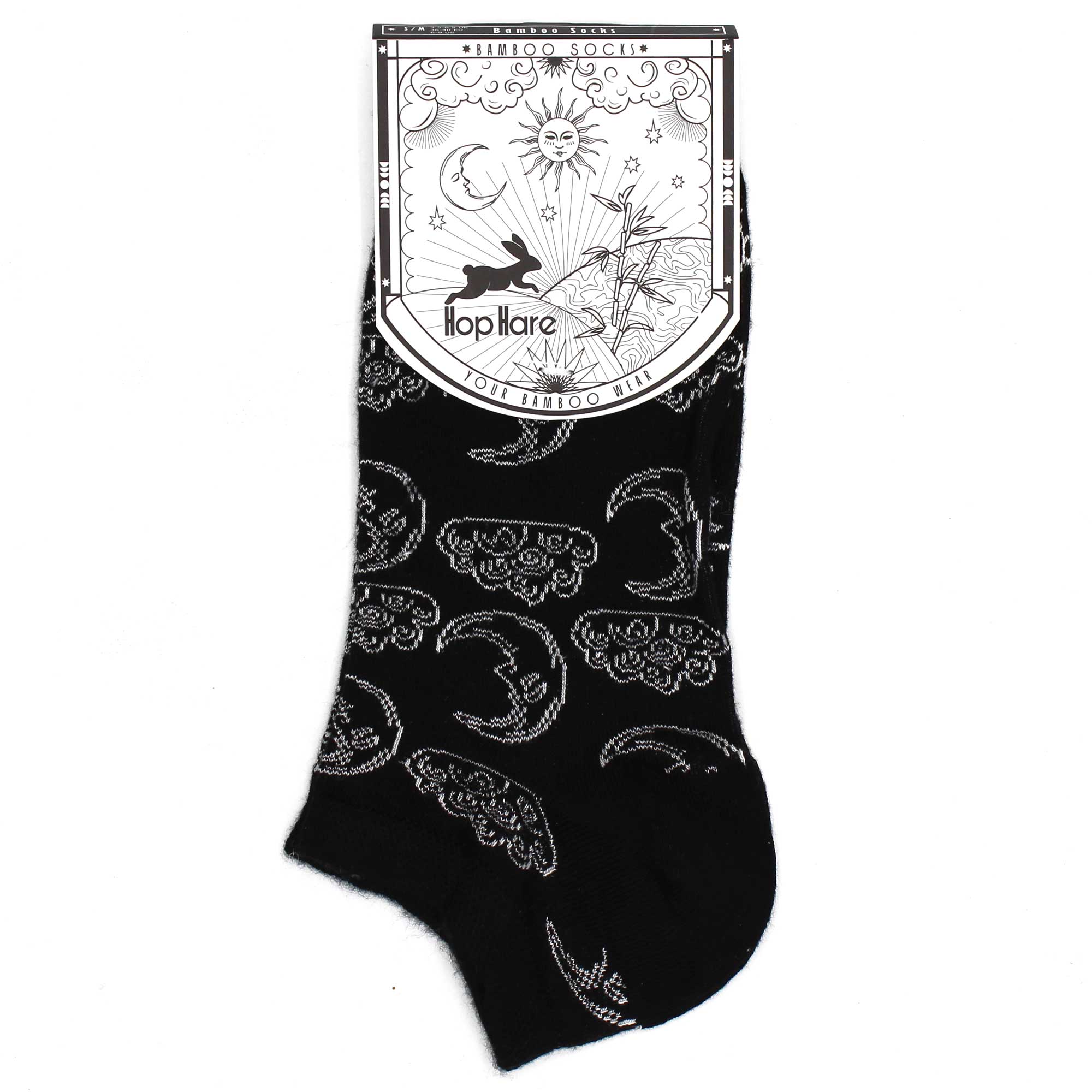 Calcetines de Bambú Unisex con Diseño Día y Noche 