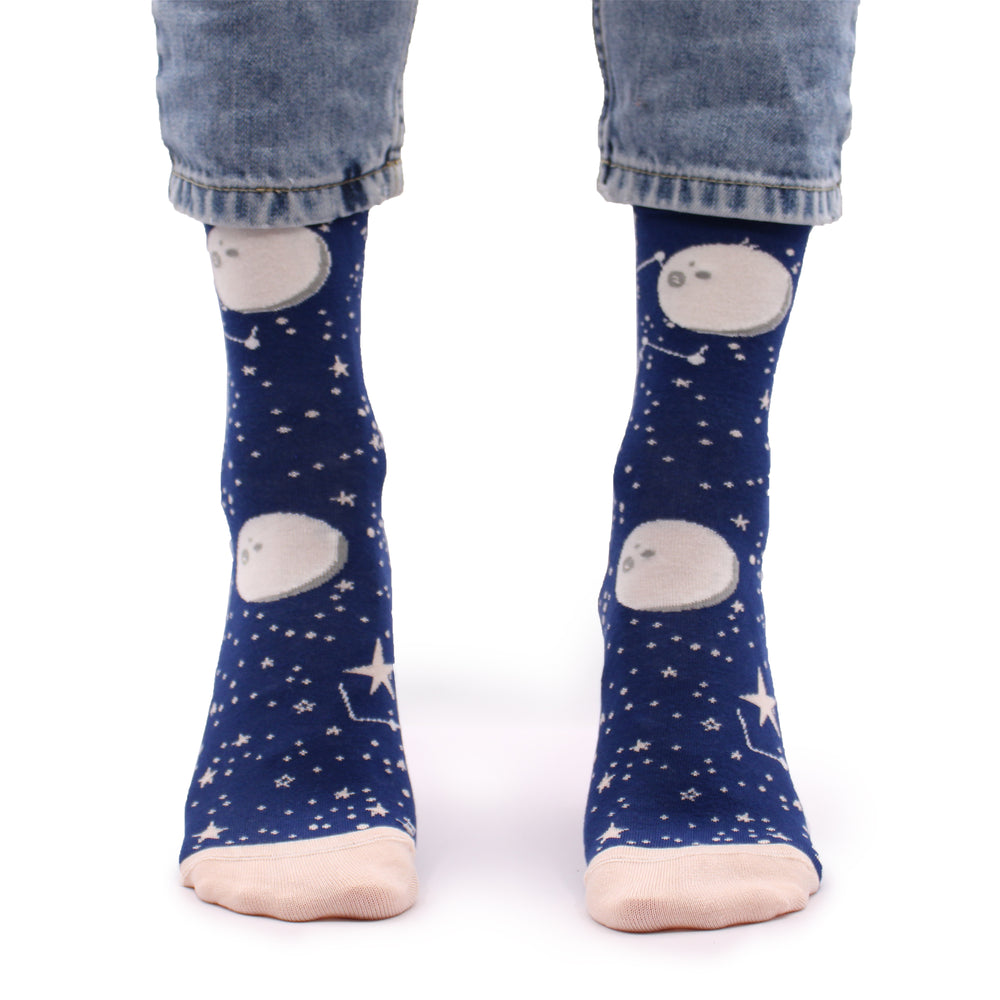 Calcetines Orgánicos Hop Hare - Paseo por la Luna