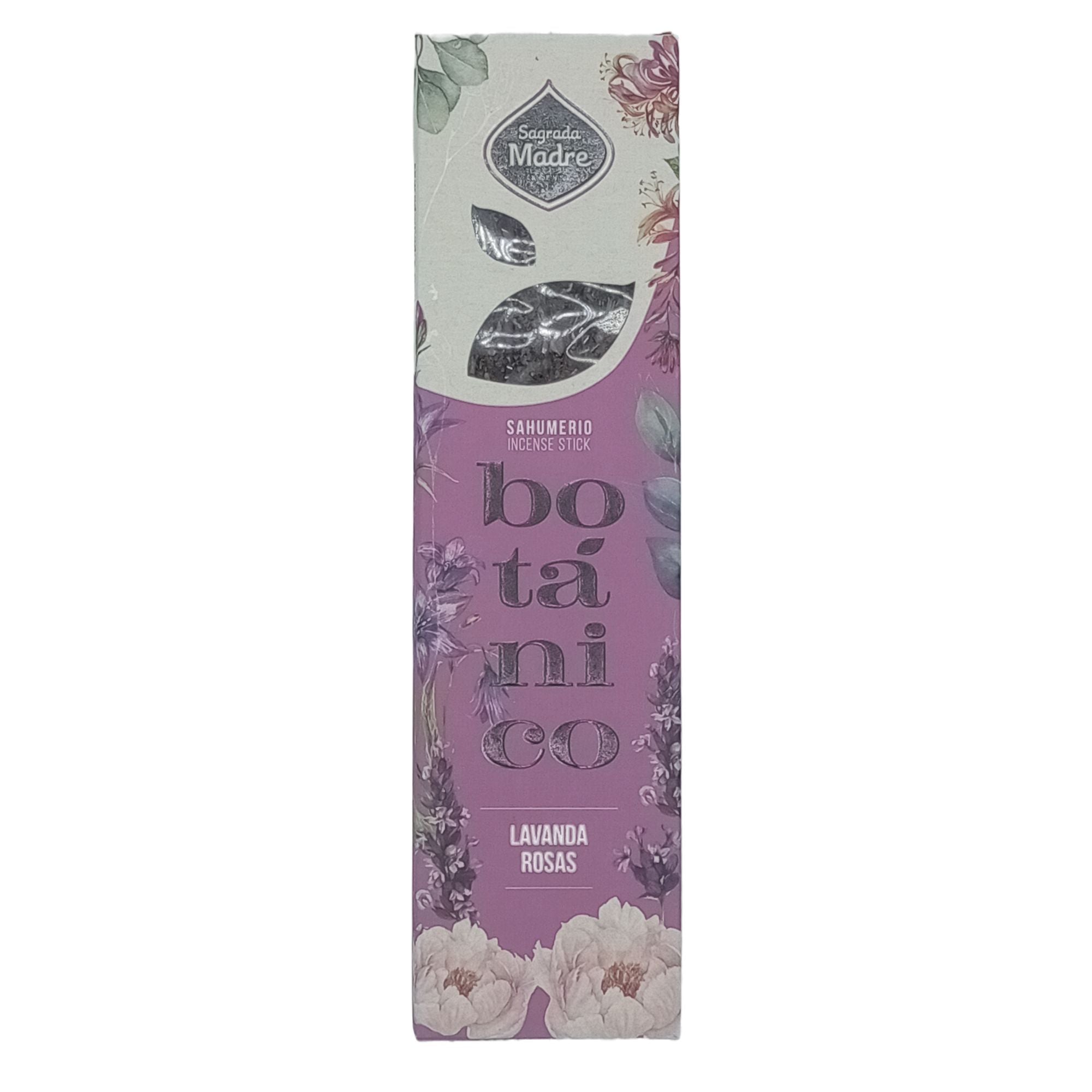Incienso Natural de Lavanda y Rosas