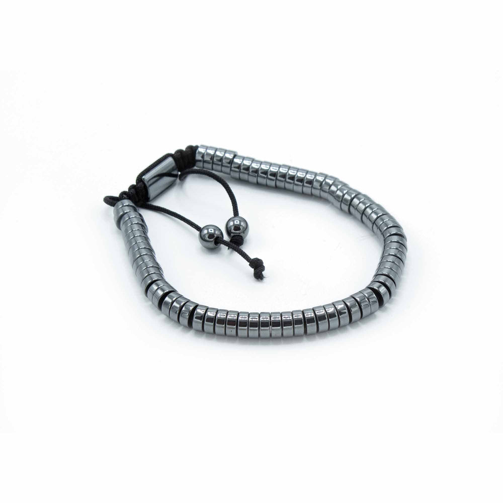 Pulsera Shamballa de Hematita Magnética