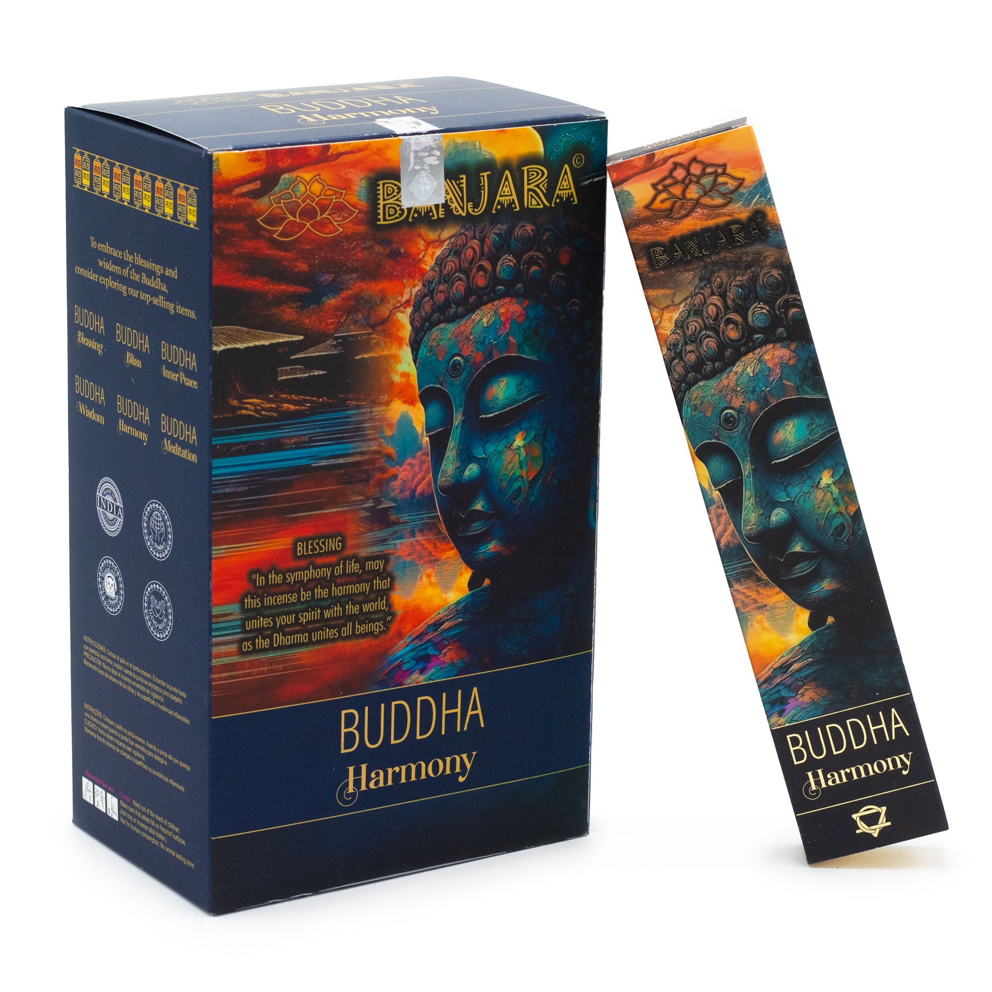 incienso natural buddha harmony
