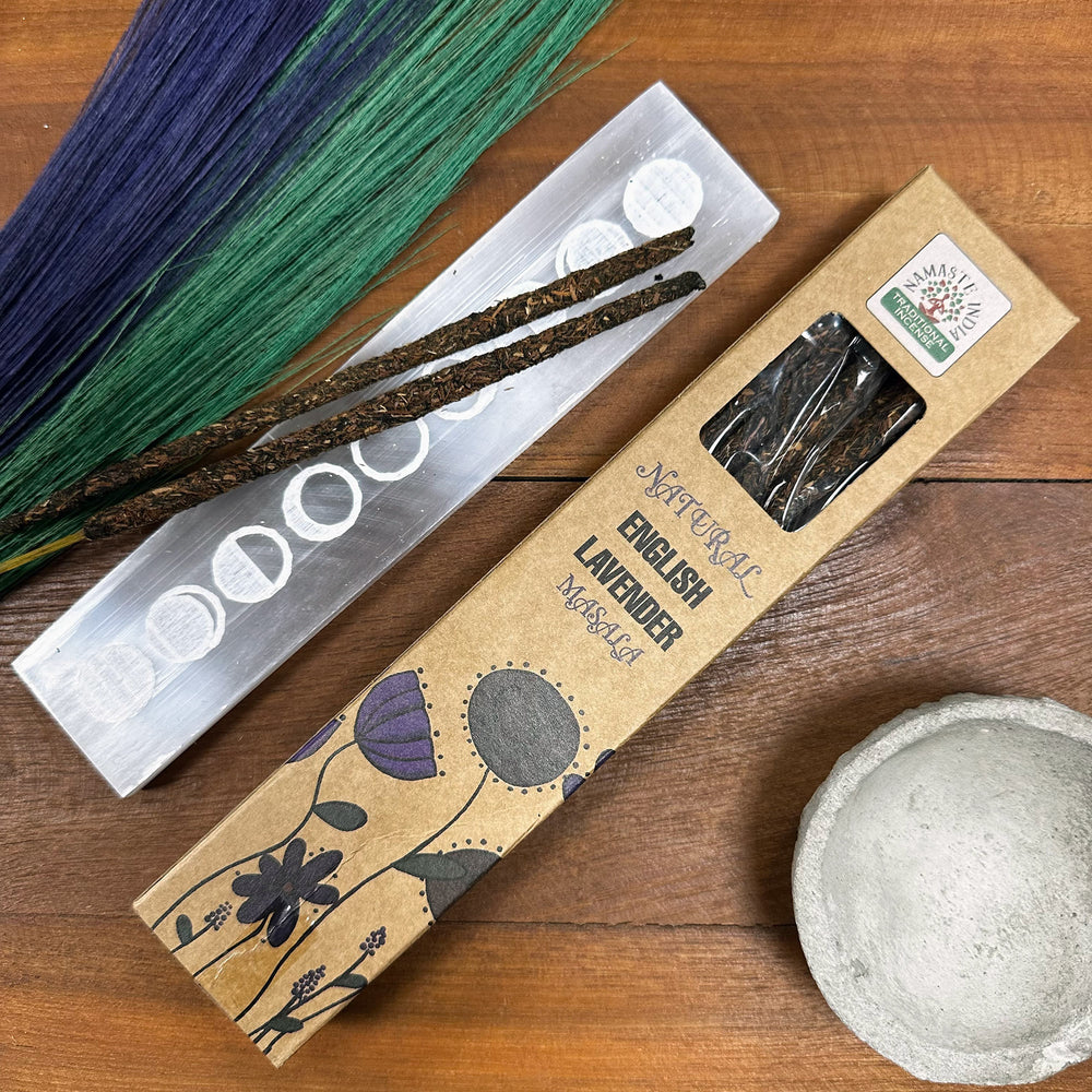 Incienso Natural de Lavanda - Sahumerios Relajantes para el Hogar