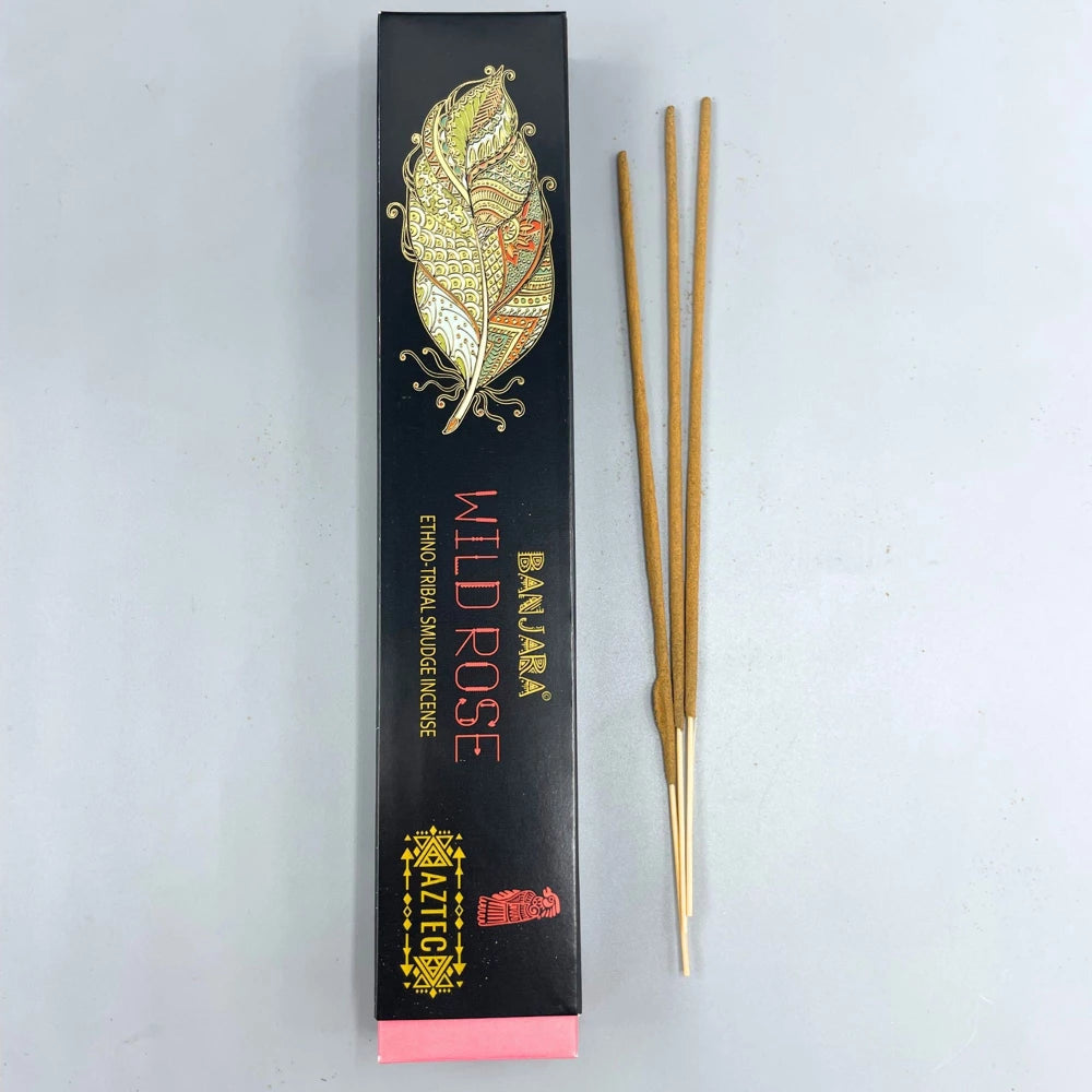 incienso natural rosa silvestre