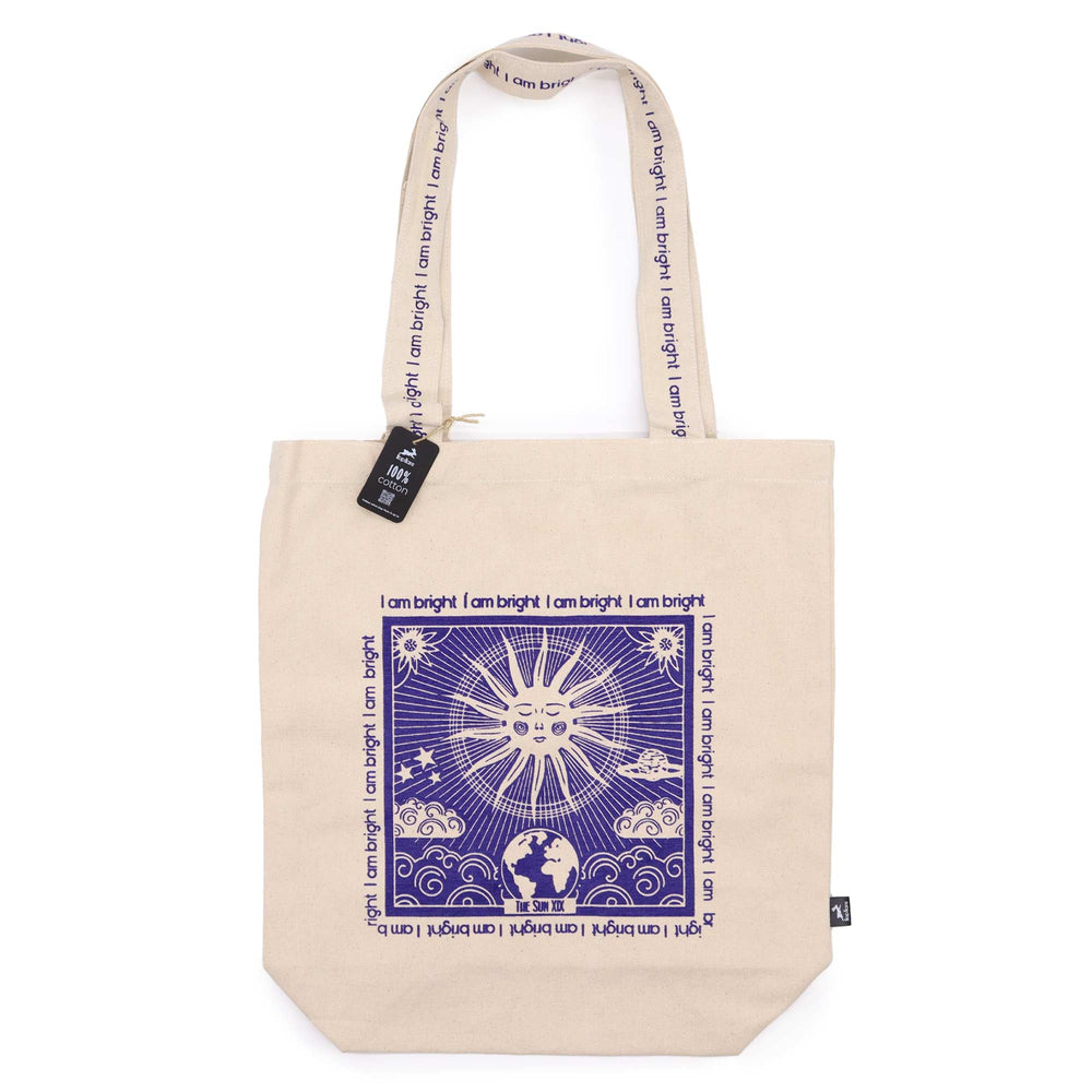 Tote Bag Grande de Algodón – Bolsa Blanca Resistente para Todos los Días